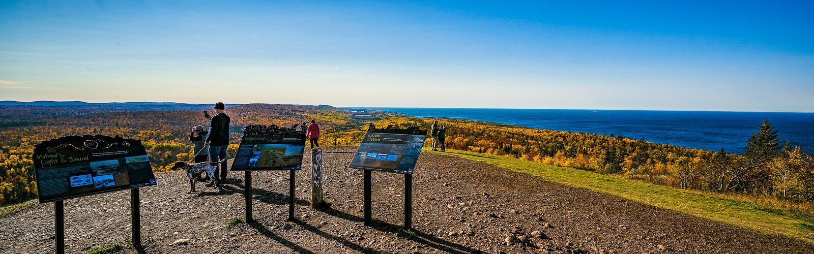 Brockway Mountain Drive West Bluff Scenic View. Photo by Doug Coombe.