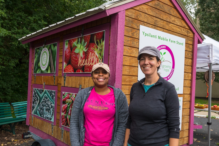 Chelsea Parker and Penny Beamer of Growing Hope.