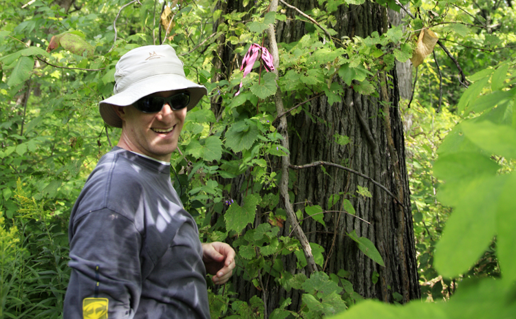 Belle Isle: Ethan Stanton wanted to give back instead of just wandering through the woods. Photo by Imad Hassan