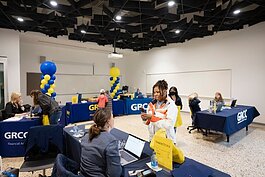 Students at a recent GRCC Lakeshore Campus event. (GRCC/Andrew Schmidt)