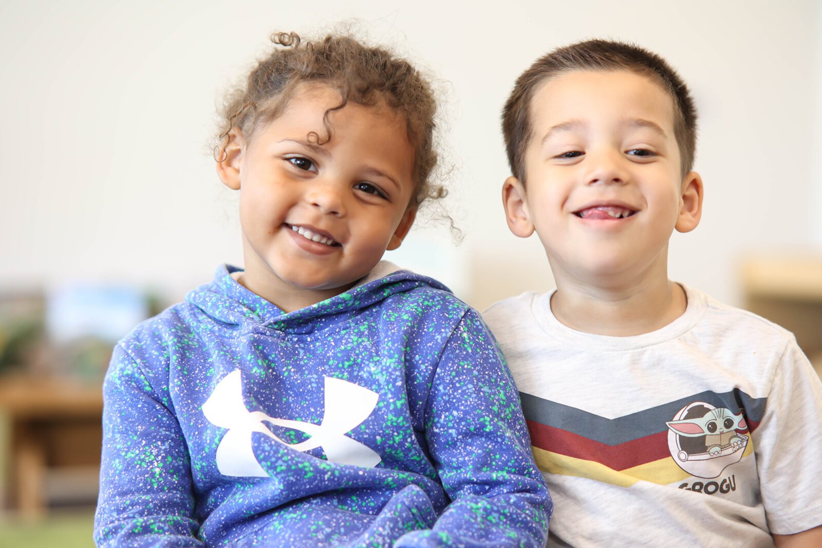 Children at Baxter Community Center in Grand Rapids.