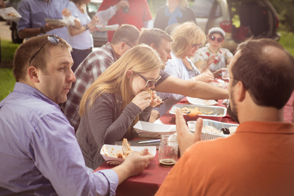 The crew of Roadbelly eat, write, and shoot wherever food takes them.