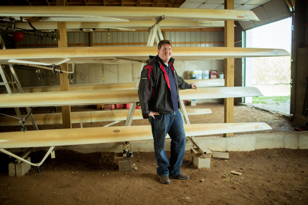 Landon Bartley, President of Grand Rapids Rowing Association