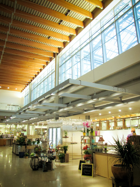 Shops inside the newly opened Downtown Market.