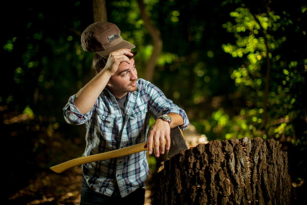 Victor Sultana restores vintage axes and hammers.