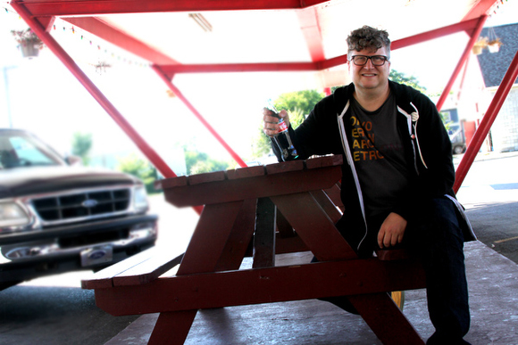 Tommy Allen at Taqueria San Jose.