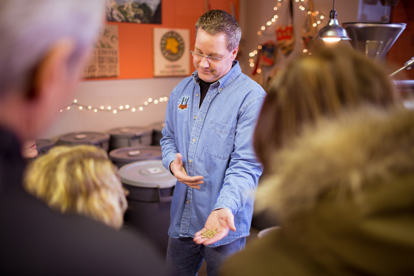 Craig Patterson, Grand Rapids Coffee Roasters.