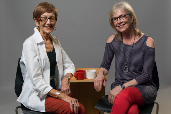 Sharon Stiansen, left, and  Katherine Florentine.