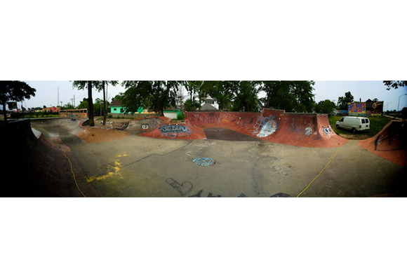 Detroit Skateboard Park.