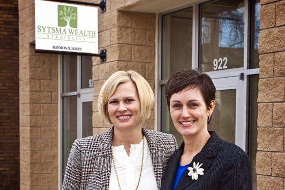 Tamara Sytsma, left, Christine Lindeman, right.