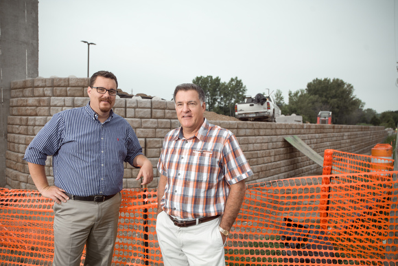 Scott Post, left, and Jim Morgan.