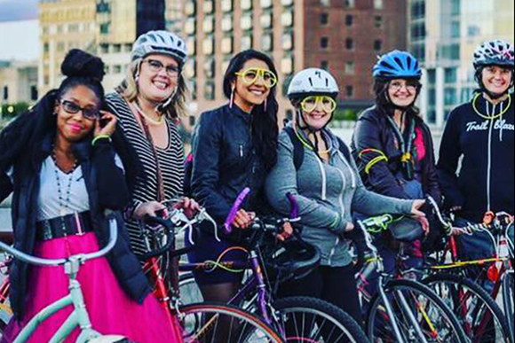 She Rides Her Own Way: And hosts a fall color tour, too
