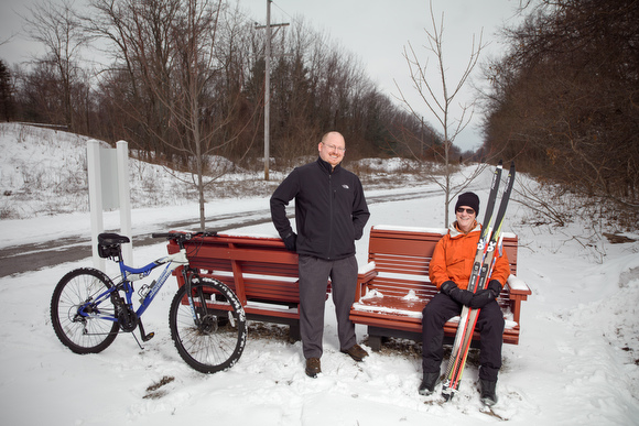 Timothy Nink, left, and Tom Lindrup, right.