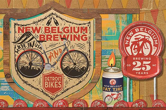 New Belgium Brewing's Clips Beer & Film Tour: Beautiful B-Corp projecting goodness & good business
