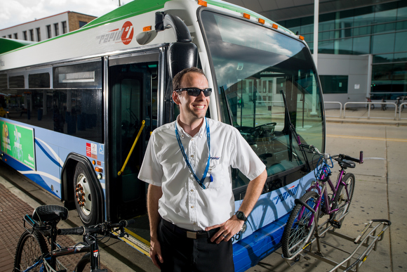 Driver trainer Jeremy Mlaker.