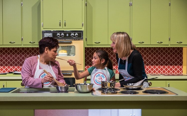 The interactive Julia Child exhibit blends culinary history, community partnerships, and engaging events.