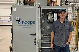 Koops Automation System in Holland is using the state's Going Pro grants to train employees. 