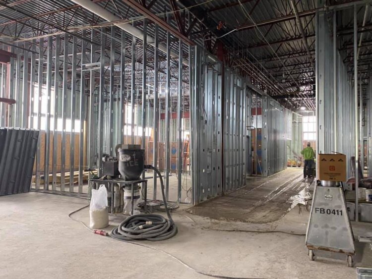 Plans are in full swing to have the former JCPenney store in The Shops at Westshore mall in Holland Township renovated in time for fall 2021 classes.