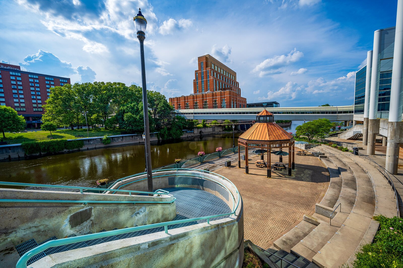 Lansing River Trail, Downtown Lansing. Photo by Doug Coombe.