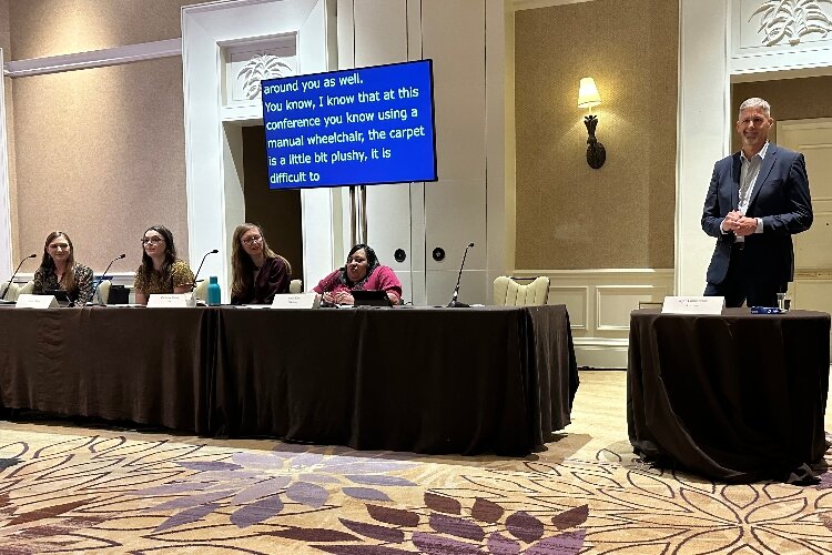 During the Disability: IN conference this July in Orlando a panel featured professionals with apparent and non-apparent disabilities outlining the fundamentals of good etiquette.
