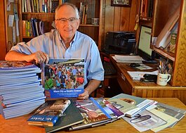 Lakeshore storyteller Mike Lozon authored 12 historical books over his career. 