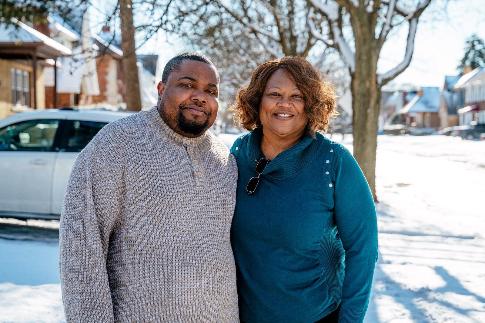 Edward Lofton and his mother Joanna Lofton, community resource specialist at the Autism Alliance of Michigan. Edward lives with autism spectrum disorder (ASD) and, like many people with ASD, has faced unique challenges during the COVID-19 pandemic.