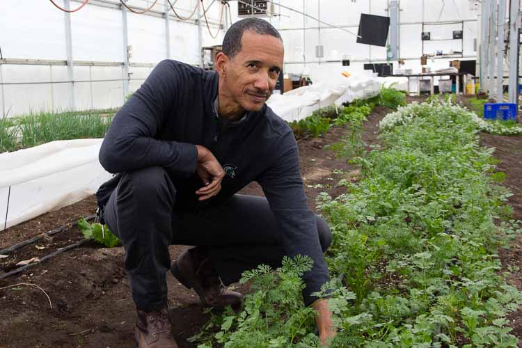 J.R. Reynolds is a food equity advocate in Battle Creek.