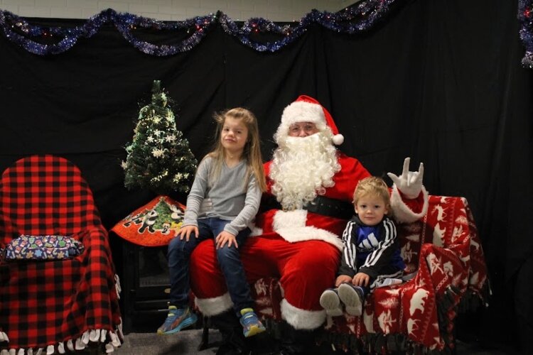 Since 2009, DHHS has made a visit with Santa Claus an inclusive activity for children who are deaf and hard of hearing. (DHHS)