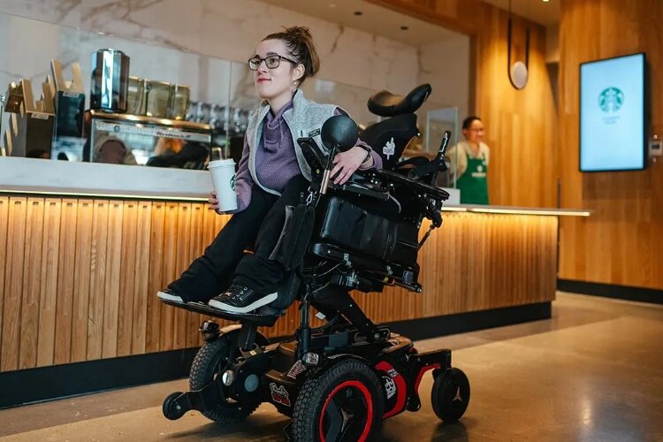 Starbucks has unveiled a new store design focused on accessibility.