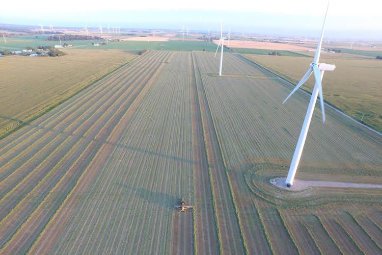 A drone's eye view from Corey Oeschager’s Thumb Drone Works