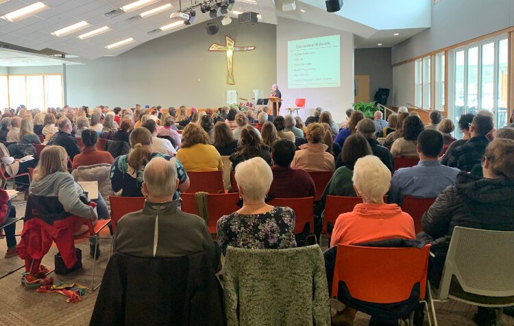 Leading animal scientist and autism advocate Temple Grandin spoke to two sold out crowds at Benjamin's Hope earlier this month.