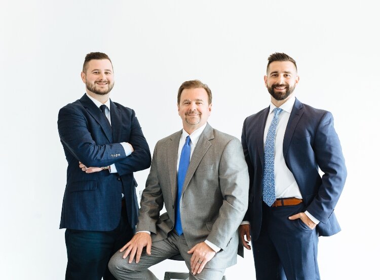 Jake McGraw, project coordinator and manager for River Caddis Development, Kevin McGraw, president, and John McGraw, director of development.