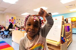 Kids in Lansing's pre-K classrooms achieve academic readiness along with social-emotional skills.