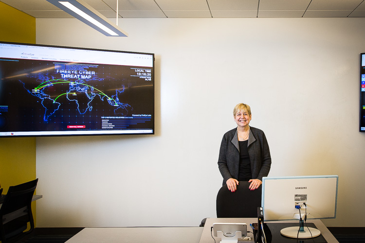 Barbara Ciaramitaro, lead professor of IT and cyber security at Walsh College in Troy