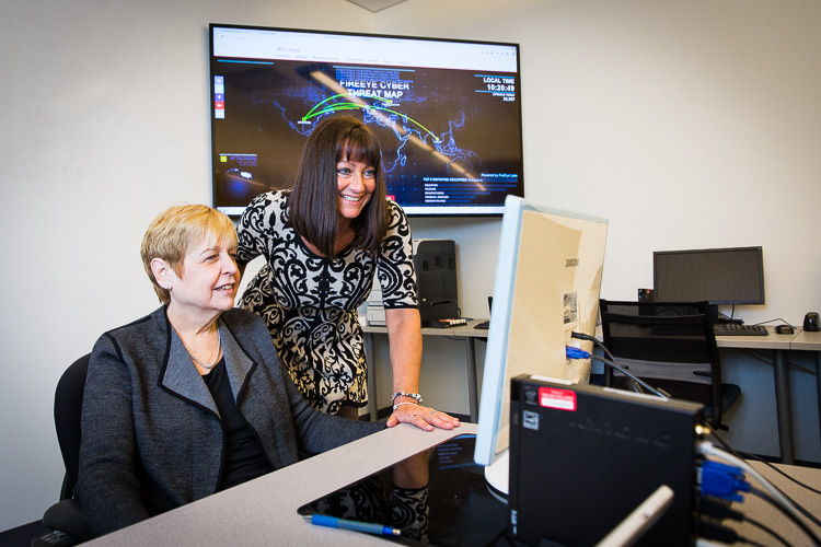 Barbara Ciaramitaro, lead professor of IT and cyber security at Walsh College in Troy