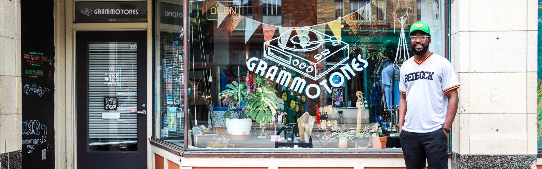 Brandon Copeland of Grammotones - a space where culture thrives and community grows.