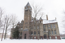 The Hackley Administration Building.